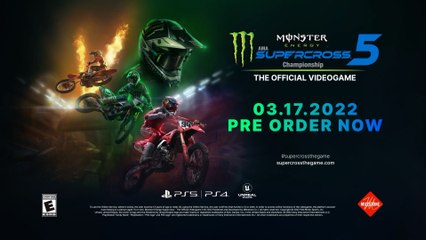 Monster Energy Supercross 5 - Kick Off Trailer PS