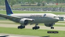 Hoaks Pesawat Garuda Mengalami Crash Saat Landing - NEWS OR HOAX