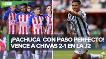 Los Tuzos del Pachuca vencen 2 a 1 a las Chivas del Guadalajara