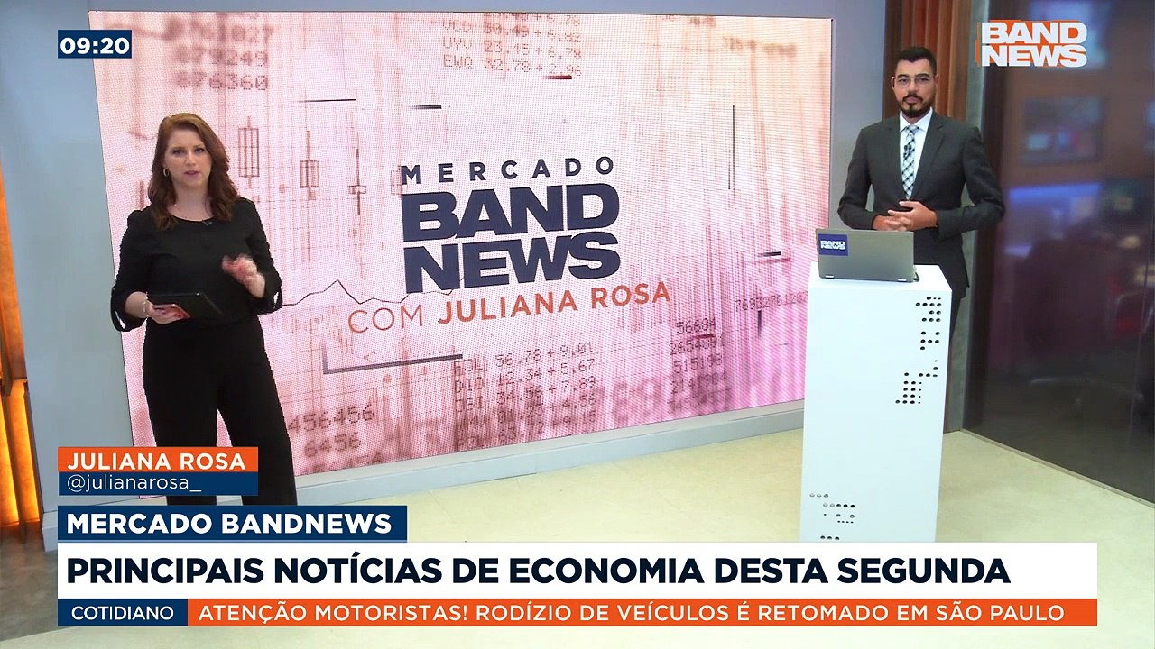 #MercadoBandNews com Juliana Rosa (@julianarosa_): PIB chinês tem o maior crescimento em uma década. Saiba mais em youtube.com.br/bandjornalismo
