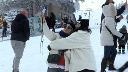 Uludağ’da selfie ve poşet tehlikesi
