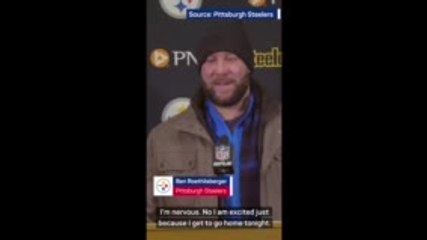 Roethlisberger 'nervous' about next chapter