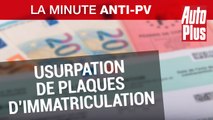 Usurpation de plaques d’immatriculation