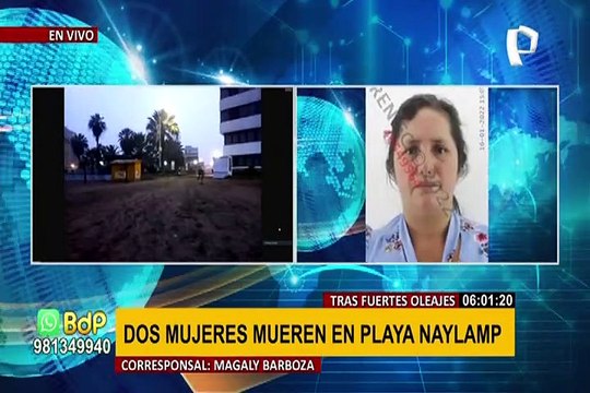 Oleajes anómalos en Lambayeque: PNP señala que playa Naylamp está declarada como 'no apta para bañistas'