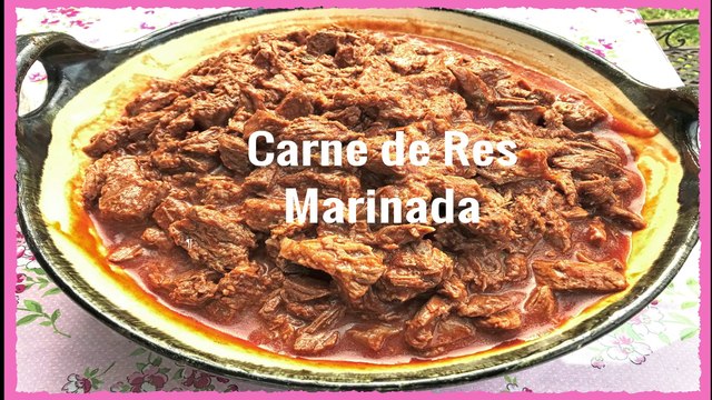 La mejor Carne de Res Marinada Para tus Tamales facil de hacer con grandes satisfacciones, la puedes usar tambien para tus tacos y tortas o cualquier antojito mexicano.