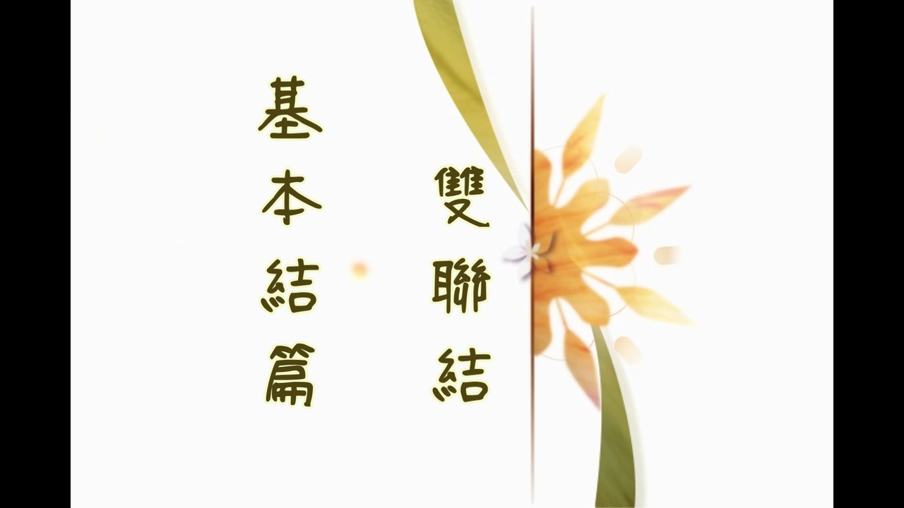 雙連結編法 - Double Connection Knot