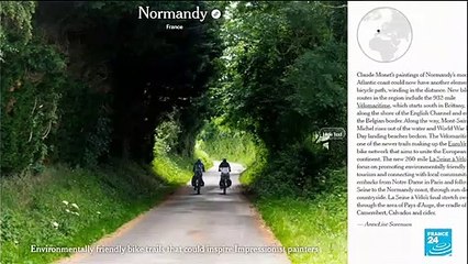 Pour le New York Times, la Normandie fait partie des 52 destinations à visiter en 2022