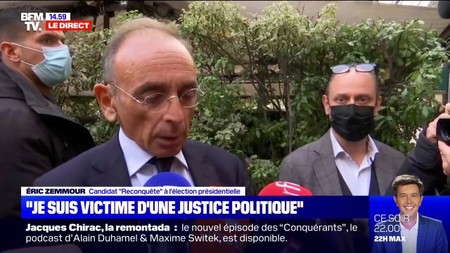 Éric Zemmour: Les mineurs isolés ne sont pas une race, je ne vois pas comment il peut y avoir une incitation à la haine raciale