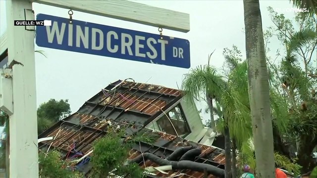 Schnee, Hagel, Tornados: Heftiger Wintersturm wütet im Osten der USA