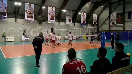 Images maritima: les actions fortes du match entre Martigues Volley et Fréjus