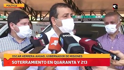 Soterramiento en Quaranta y 213