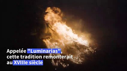 Luminarias: en Espagne, les chevaux s'élancent dans le feu pour conjurer les épidémies