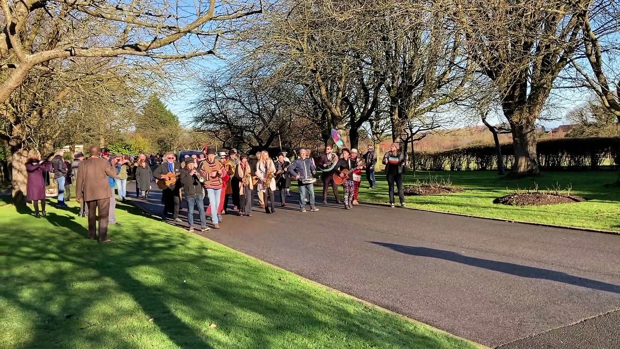 Barry Hampshire's Funeral