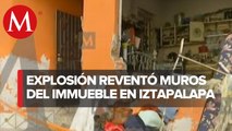 Flamazo por acumulación de gas deja dos lesionados en Iztapalapa