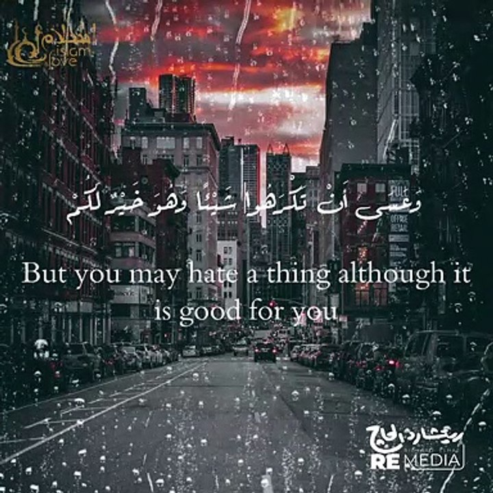 وَعَسَىٰ أَن تَكْرَهُوا شَيْئًا وَهُوَ خَيْرٌ لَّكُمْ ۖ - بصوت الشيخ العفاسي