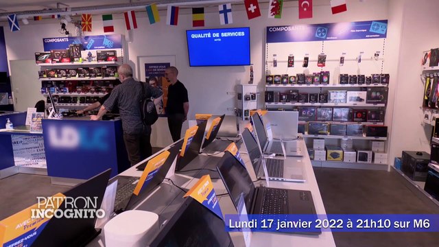 Patron incognito : un patron rasé et... sous le choc sur M6 !