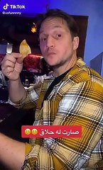 أمل الشهراني تغازل حبيبها بعد أن حلقت له شعره