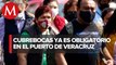 Veracruz hace obligatorio uso de cubrebocas en espacios cerrados y transporte público