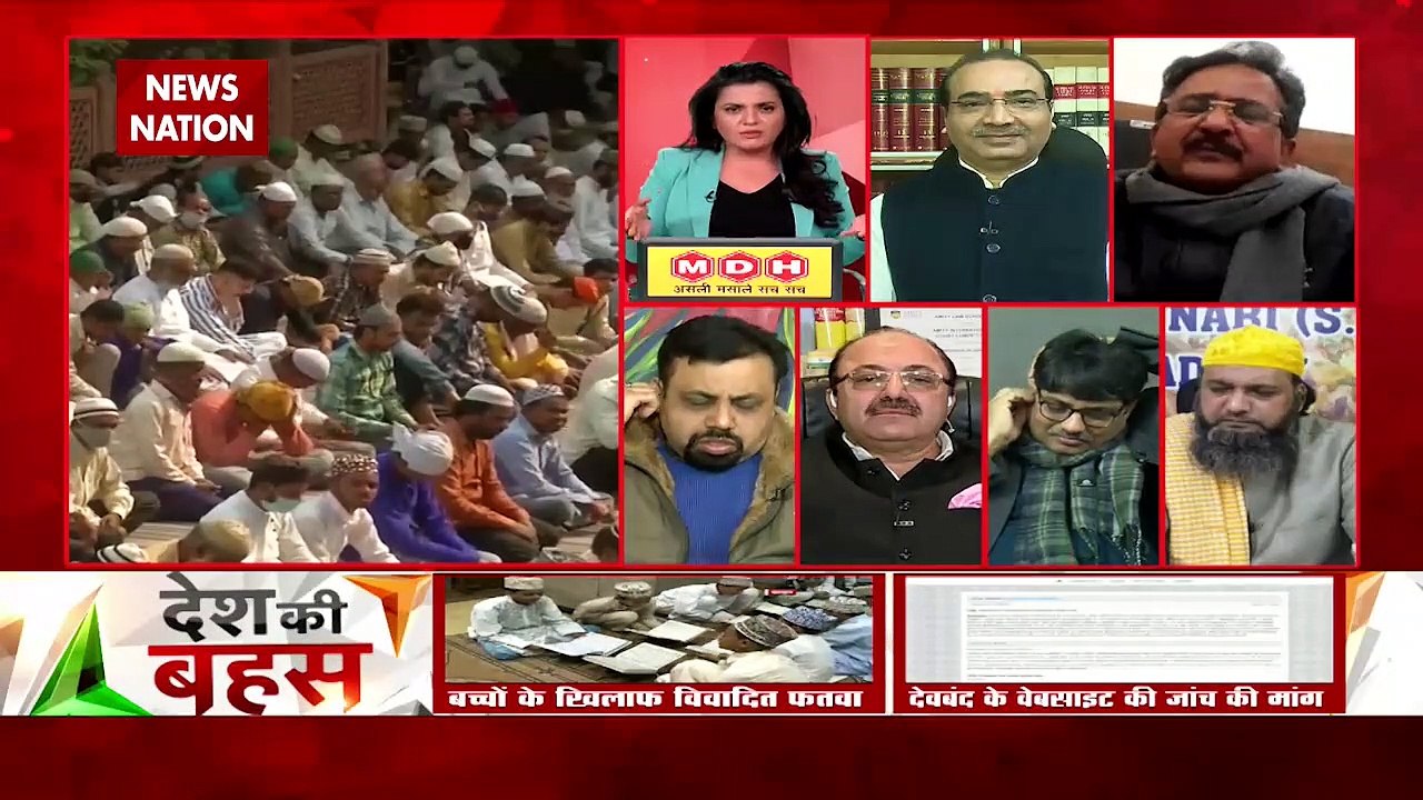 Desh Ki Bahas : कोई पढ़ा-लिखा मुसलमान फतवा नहीं मानेगा : विवेक श्रीवास्तव