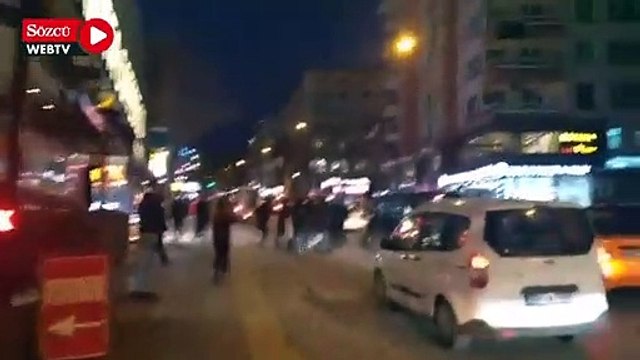 Enes Kara eylemine ters kelepçeyle gözaltı