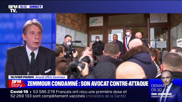 Olivier Pardo sur la condamnation d'Eric Zemmour pour provocation à la haine: On a fait appel
