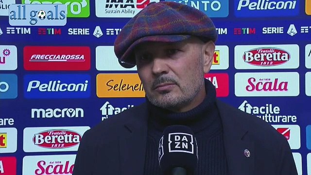 Bologna-Napoli 0-2 17/1/22 intervista pre-partita Sinisa Mihajlovic