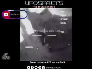 Drone records a UFO during flight