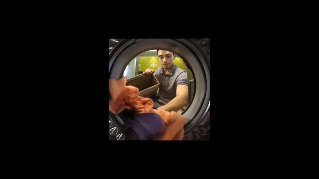 Mettre une caméra dans une machine à laver...