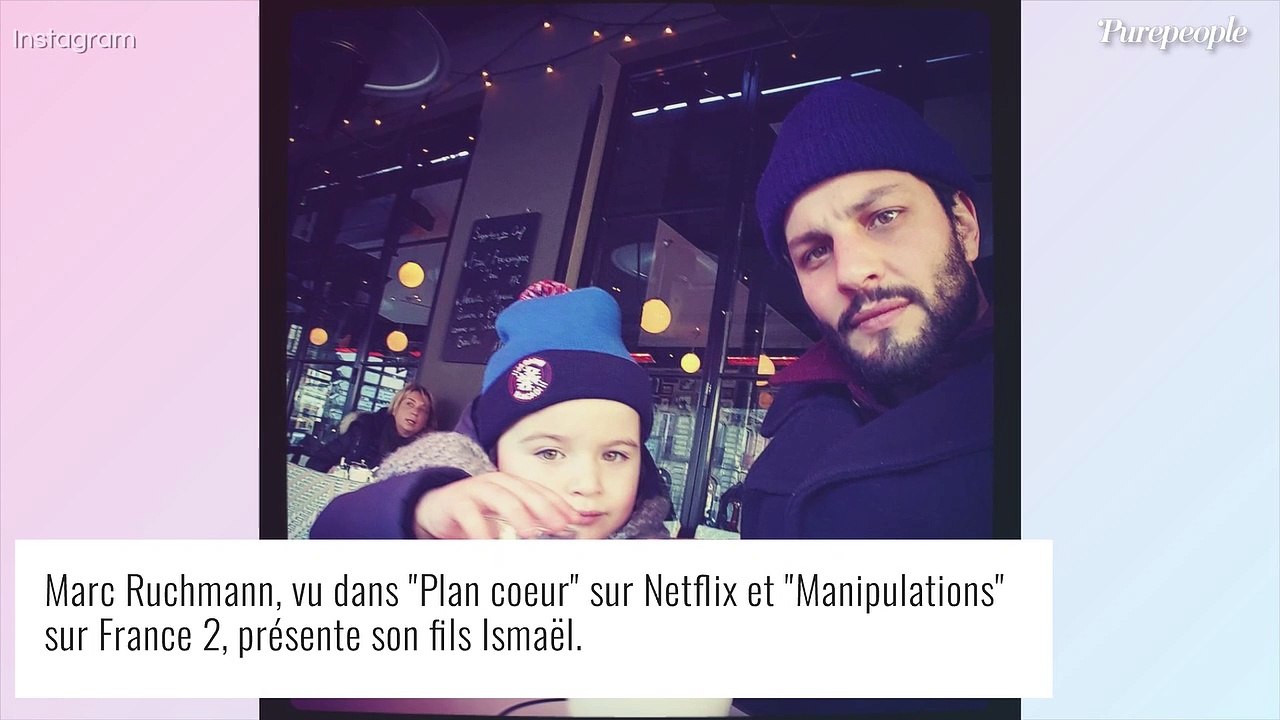 Marc Ruchmann (Manipulations) papa : photos de son fils Ismaël qui a hérité de ses beaux yeux