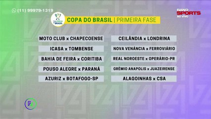 Jornalista destacou que Grêmio e Vasco terão duelos complicados contra rivais do interior de São Paulo.