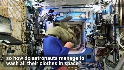 How Do Astronauts Wash Their Clothes While in Space?