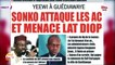 Les propos de Ousmane Sonko sur Lat Diop et Alioune Sall_ avertissement ou bataille politique _