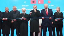 Cumhurbaşkanı Erdoğan, restorasyonu tamamlanan Ethem Bey Camisi'nin açılışını yaptı