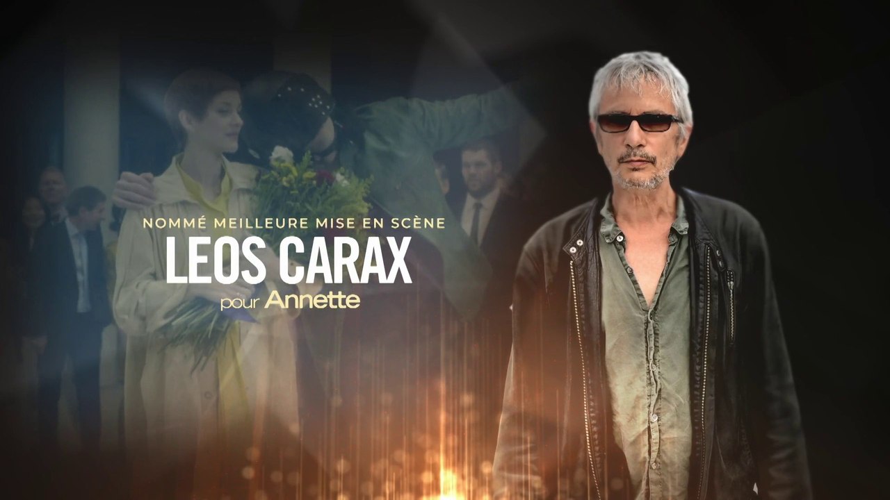 Leos Carax, lauréat du Prix de la Mise en Scène...