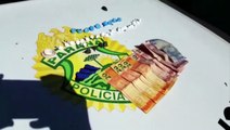 Polícia Militar realiza ação contra o tráfico de drogas no Santa Felicidade; quatro foram detidos