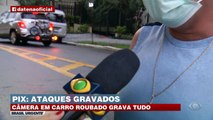 Câmera em carro roubado grava tudo