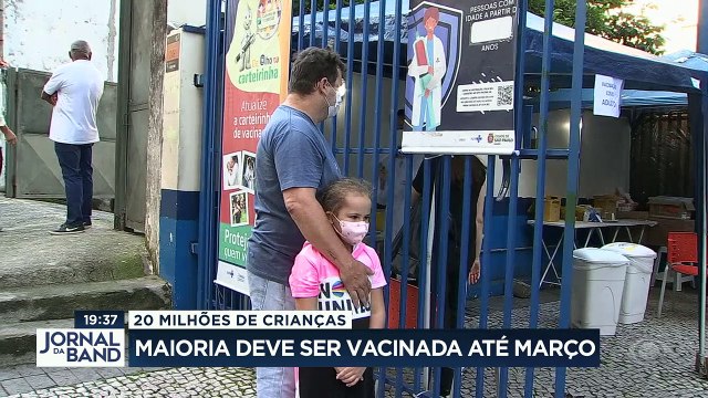 Mais 10 capitais começaram a vacinar crianças contra a covid.