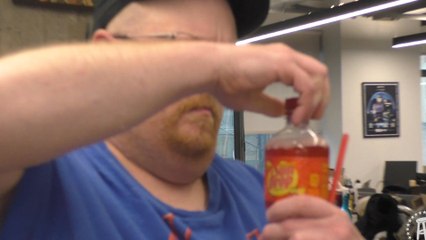 Tank's Taste Test Cherry Sun Drop Soda