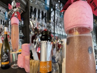 Hash Kitchen's Mega Glitter Bomb Mimosa is the biggest mimosa in Arizona - Appetite AZ