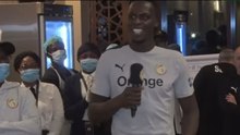 la première reaction d’ Edouard Mendy apres son trophée