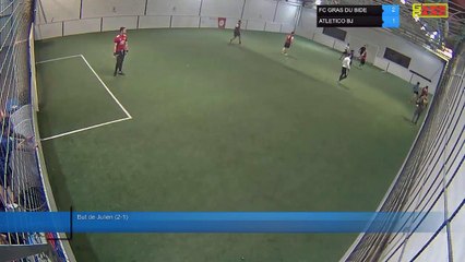 But de Julien (2-1) - FC GRAS DU BIDE Vs ATLETICO BJ - 17/01/22 20:00 - LIGUE 3 - Poitiers Game Parc