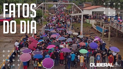 Moradores de Outeiro esperam mais de cinco horas para voltar para casa em travessia improvisada