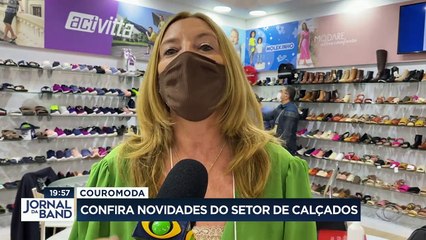Lojistas podem conferir as novidades do setor de calçados da Couromoda.