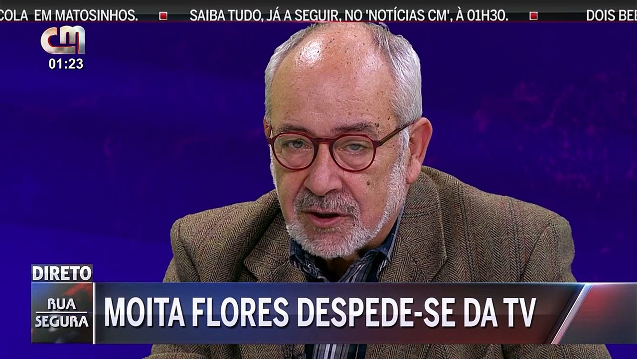 Francisco Moita Flores despede-se da televisão (13-01-2022)