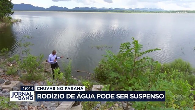 As chuvas do fim de semana ajudaram a subir o nível dos reservatórios do Paraná. E o rodízio de água pode ser suspenso.