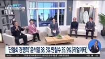 단일화 한다면?…尹-安, 경쟁력이냐 적합도냐