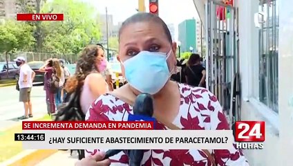 ¿Hay suficiente abastecimiento de paracetamol en las farmacias del Perú?