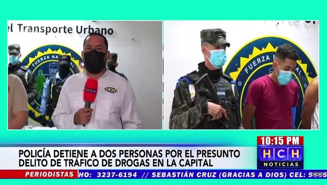 FNSTU captura a dos supuestos distribuidores de droga en la capital