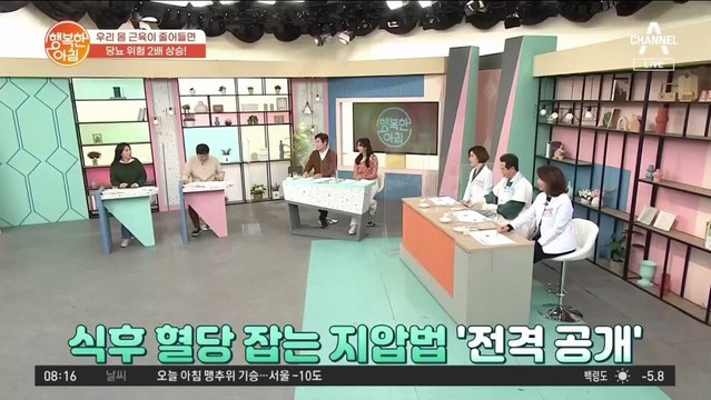 식후 혈당 잡는 ★혈자리 지압★ 특급 처방