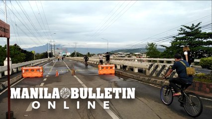Bolton Bridge in Davao City remains closed to traffic after fire incident